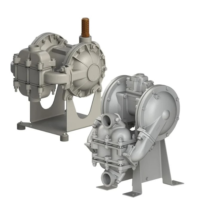 Heavy Duty Ball Pumps, Metallic